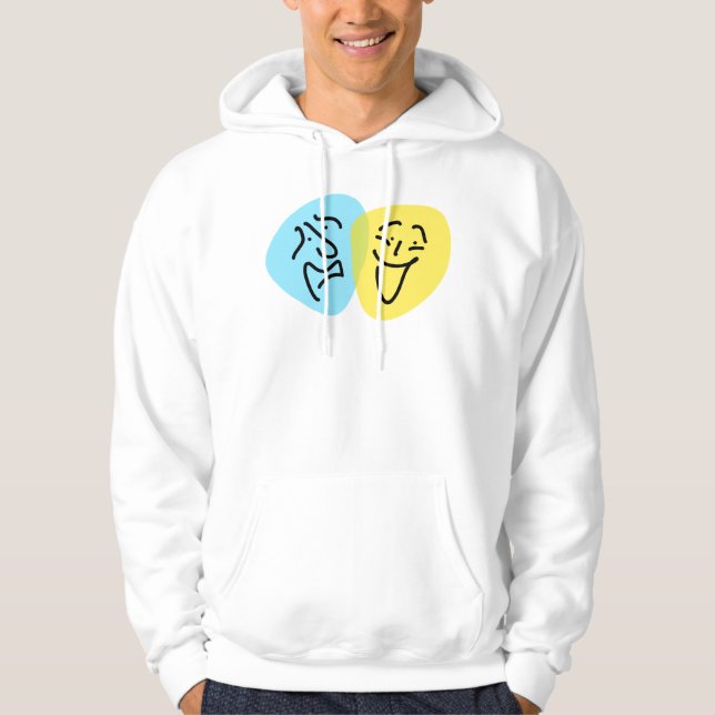 ACTOR Sweat - shirt à capuche masculin (Devant)