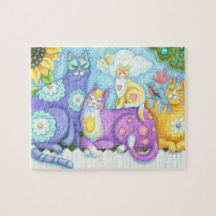 ACTUELLEMENT FELINE AMIS, CAT PUZZLE