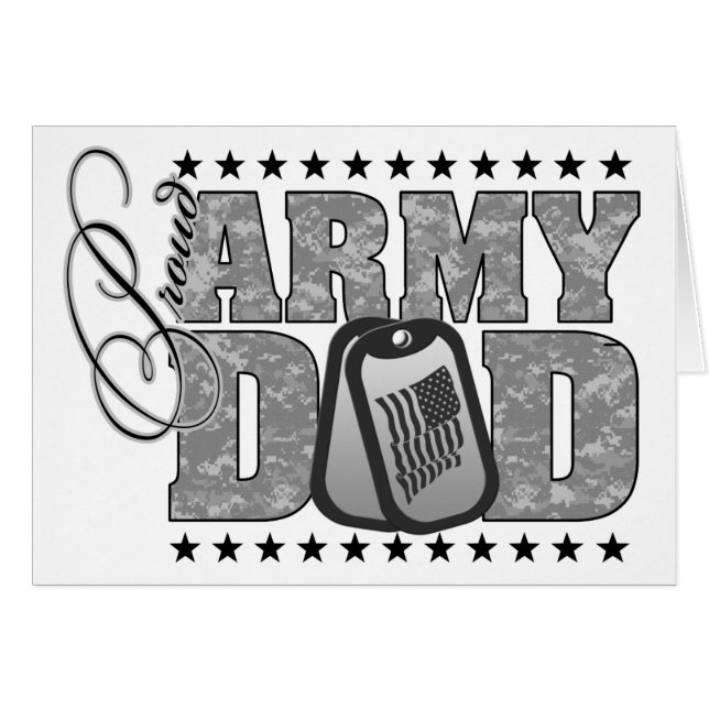 ACU fière de papa d'armée (Devant horizontal)