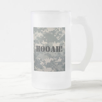 ACU HOOAH ! TASSE de BIÈRE 16oz GIVRÉE
