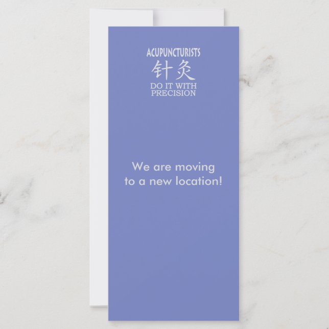 Acupuncture humour (Devant)