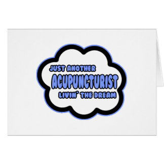 Acupuncturiste .. Vivre le rêve