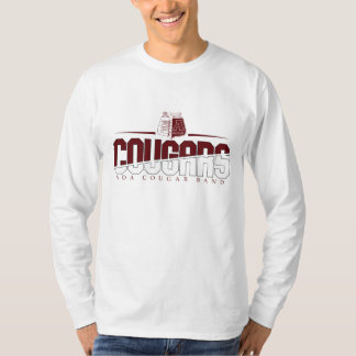 Ada Cougar Band T-shirt à manches longues blanc
