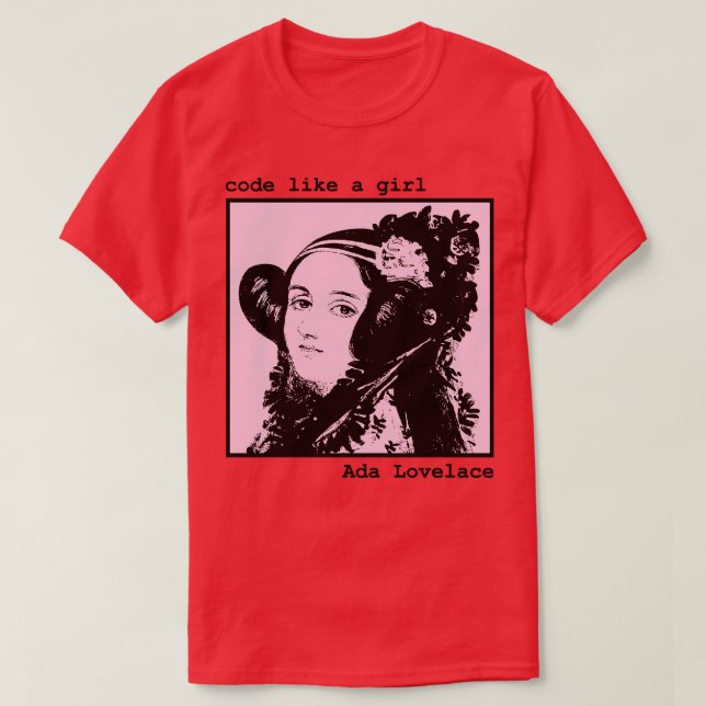 Ada Lovelace et le moteur analytique TShirt (Design devant)