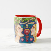 Adam Et Eve APPLE SEDUCTION MUG Red