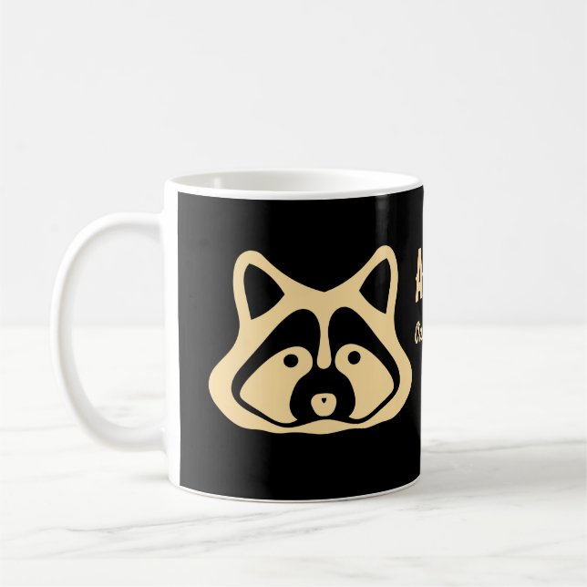 Adams Point Raccoon Mug (Gauche)