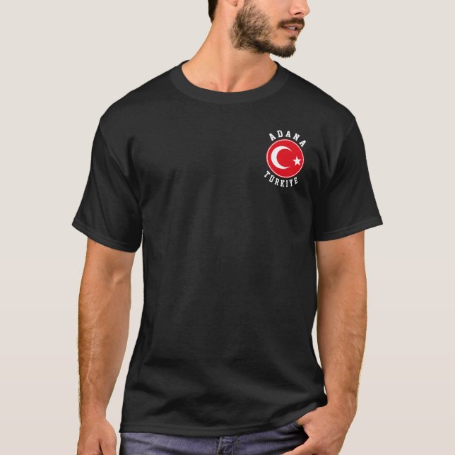 Adana, T-shirt Turquie (Devant)