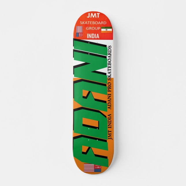 ADANI JMT INDIA 7 3/4" Skateboard Deck (Devant)