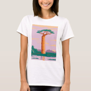 Adansonia grandidieri Madagascar Baobab T-shirt