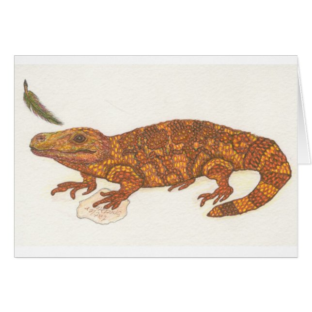 Addison le lézard (Devant horizontal)