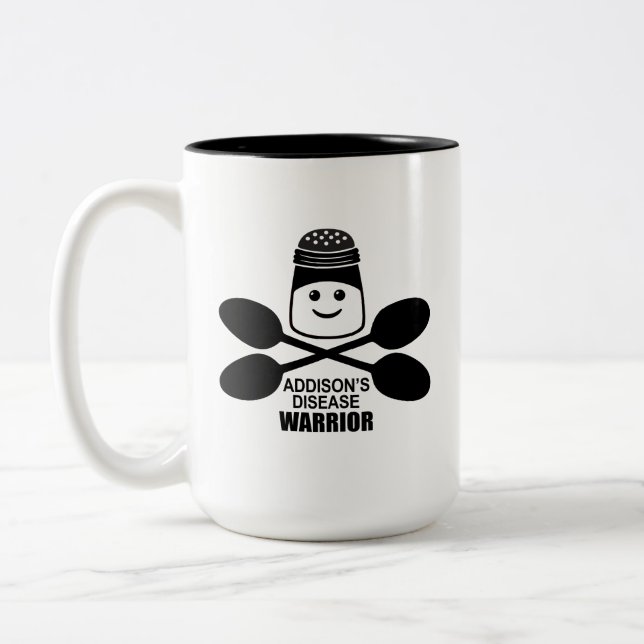 Addison's Disease Warrior Mug (Gauche)