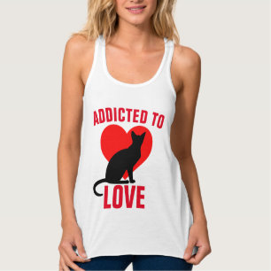 ADDITIONNÉ À L'AMOUR CHAT T-SHIRTS