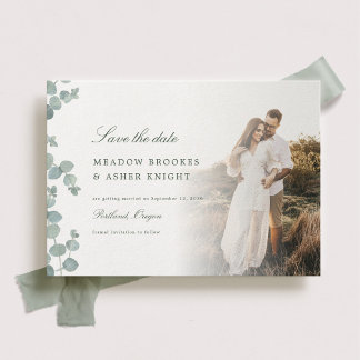 Adelaide Eucalyptus Mariage Enregistrer la date