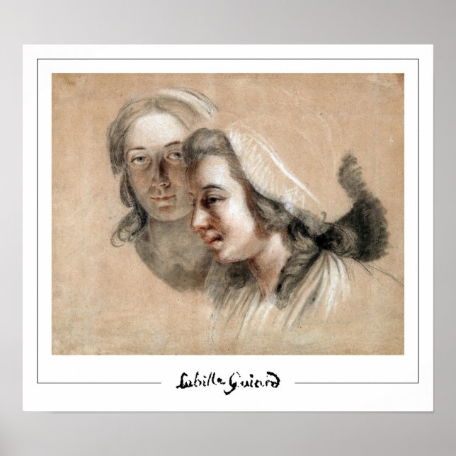 Adélaïde Labille-Guiard Zedign Affiche d'art #32 (Devant)