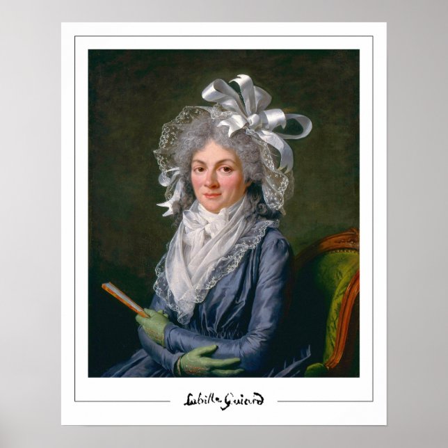 Adélaïde Labille-Guiard Zedign Art Poster #1 (Devant)