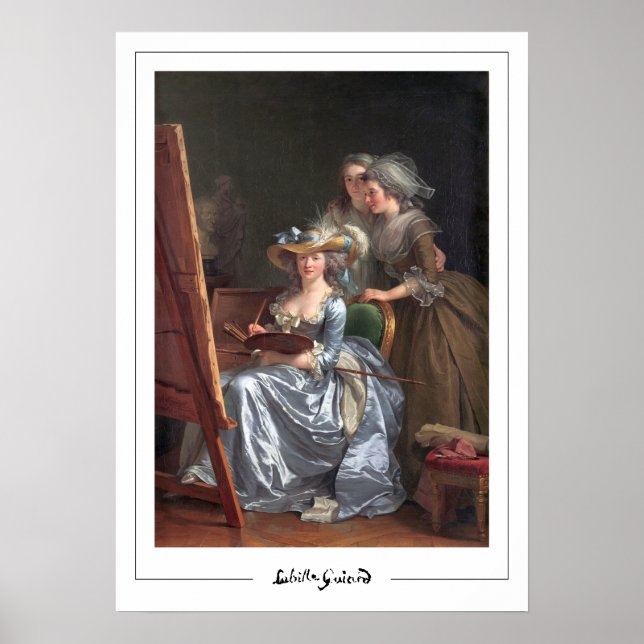 Adélaïde Labille-Guiard Zedign Art Poster #2 (Devant)
