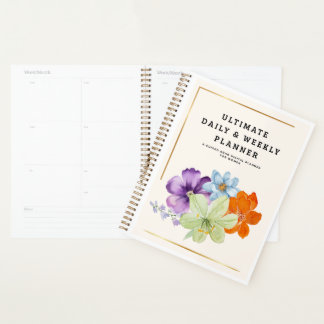 ADHD Daily-Weekly Planner for Women