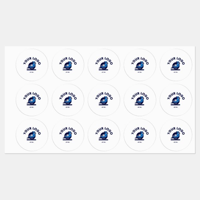 Adhésif à cercle moyen / Étiquette étanche (Feuille)