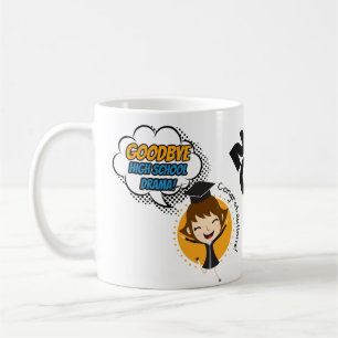 Adieu dramatique au lycée - Graduation Mug 2025