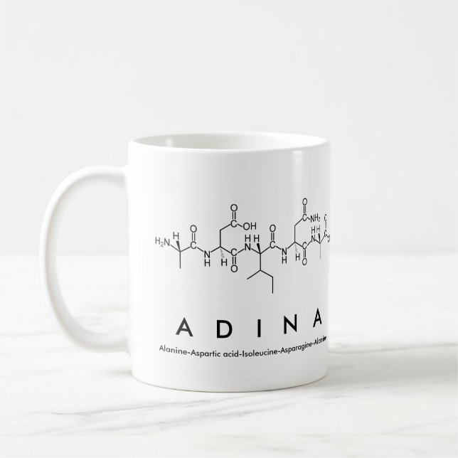 Adina peptide nom mug (Gauche)