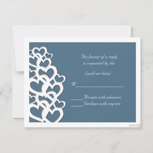 adinkra akoma (coeur) agate bleu rsvp (Devant)