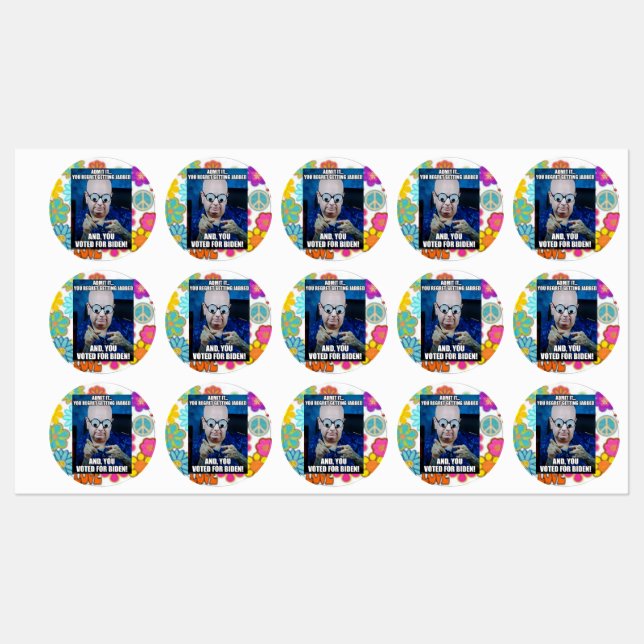 Admettez-le, vous êtes Woke & Regret It - Sticker (Feuille)