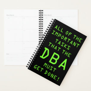 Administration de base de données (DBA) : planific
