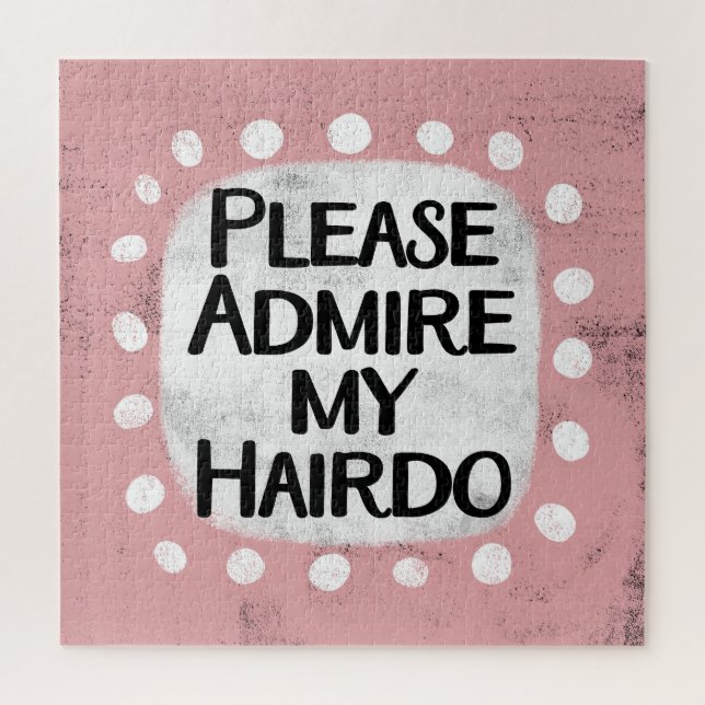 Admirez My Hairdo Jigsaw Puzzle Puzzle (Vertical)