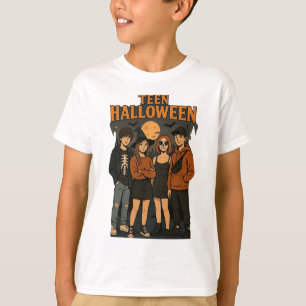 Ado Halloween Night Kids T-shirt Basic