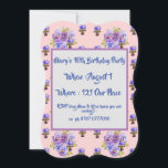 Adolescentes Filles Rose Floral Invitation Anniver<br><div class="desc">Adolescentes Filles Rose Floral Invitation Anniversaire Carte d'invitation Anniversaire. Pour tous ces jeunes à coeur une belle carte de licorne,  en utilisant l'une de mes aquarelles originales. Ajoutez un peu de magie à votre vie !</div>