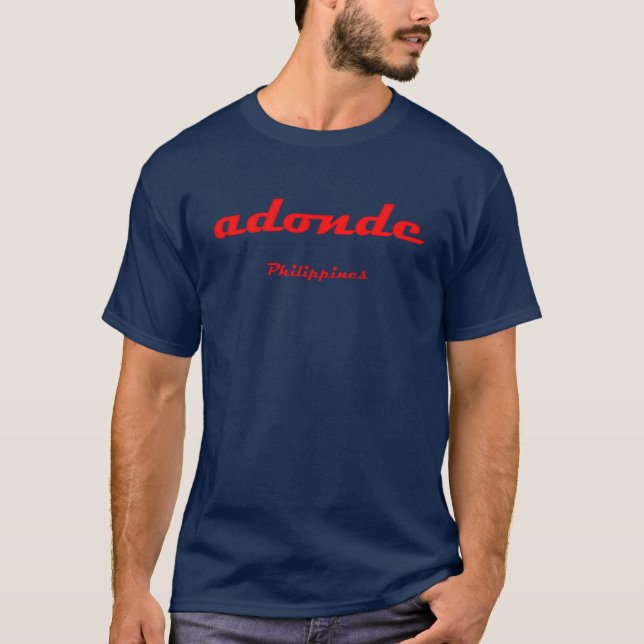 adonde - T-shirt Philippines (Devant)