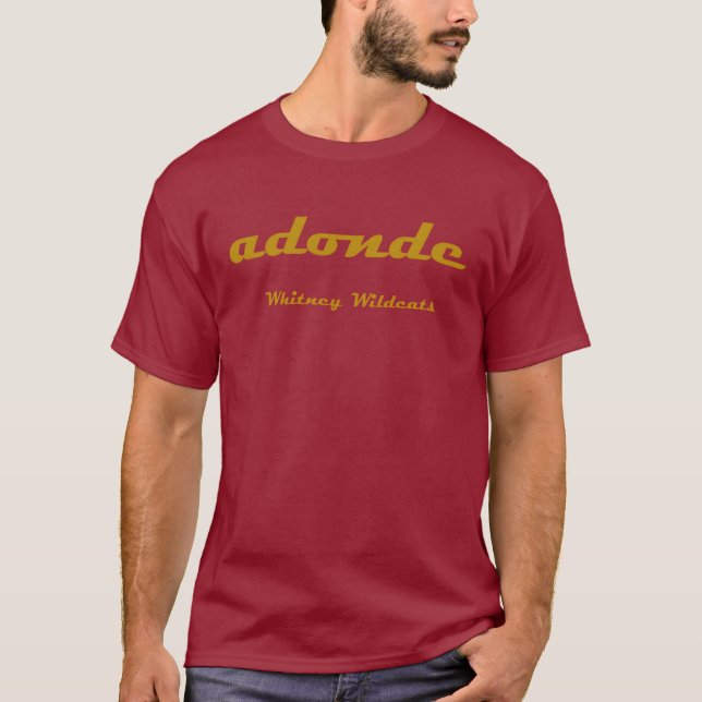 adonde - T-shirt Whitney Wildcats (Devant)