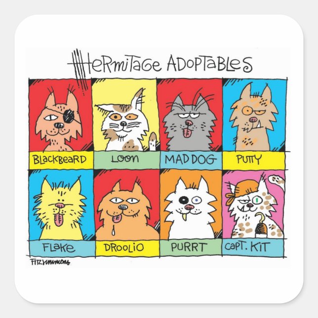 Adoptables - Stickers (Devant)