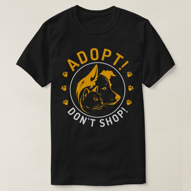Adopter Dont Shop Funny Animal Rescue Foster Sweat (Design devant)