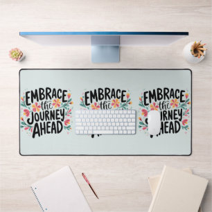Adopter le voyage à venir Typographie florale boho