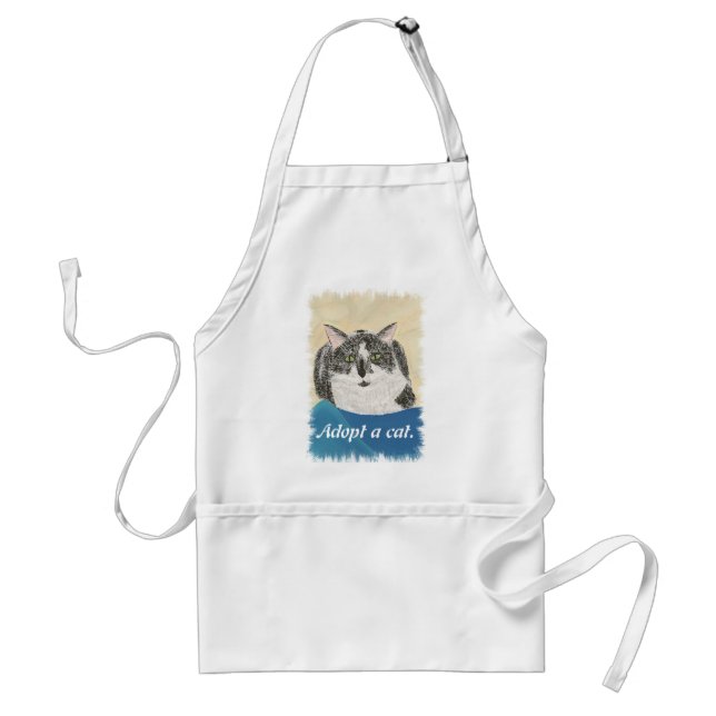 Adopter un tablier de promotion pour chat (Devant)