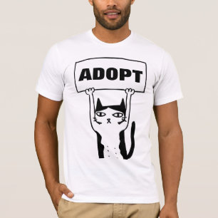 ADOPTEZ l'adoption de T-shirts de chat
