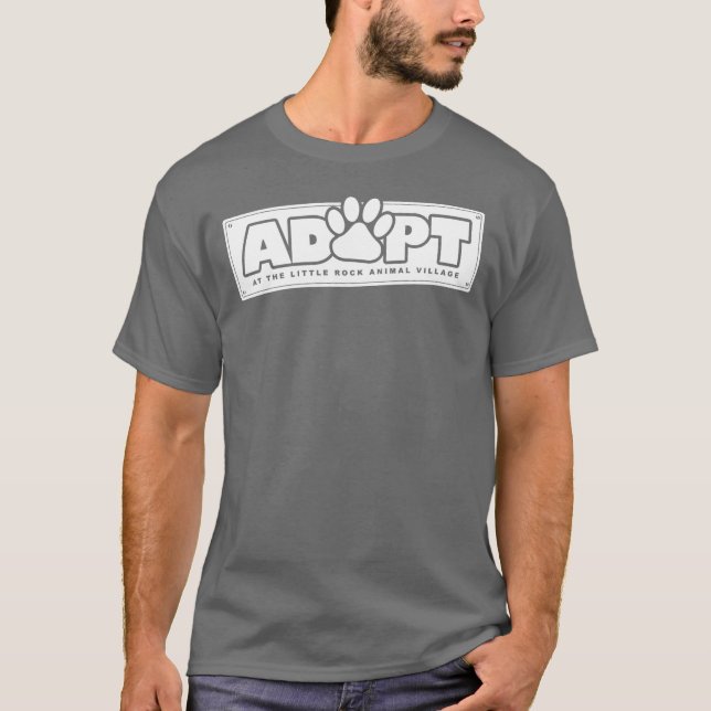 "Adoptez T-shirt à LRAV" (Devant)