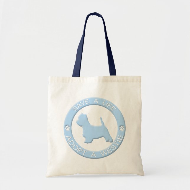 Adoptez un sac de Westie (Devant)