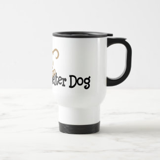 Adoptez une tasse de voyage de chien d'abri