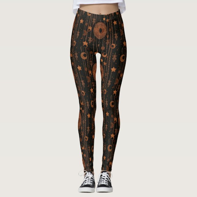 Adoptez Votre Intérieur Boho avec des Leggings Ins (Devant)