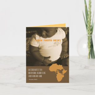 Adoption africaine - Cartes Faire-part