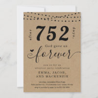 Adoption Party / Gotcha Day Celebration Invitation