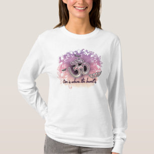 'Adora OM est où le coeur est sweat - shirt à