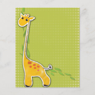 adorable arrière - plan de la petite girafe