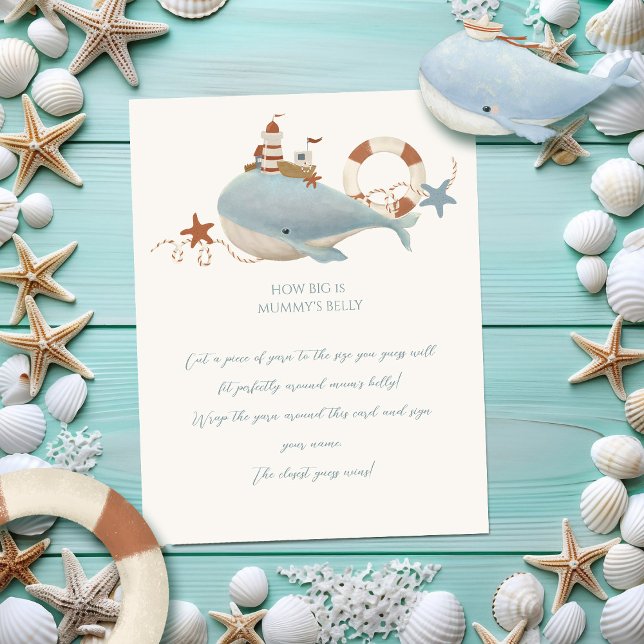 Adorable baleine Baby shower jeu (Créateur téléchargé)