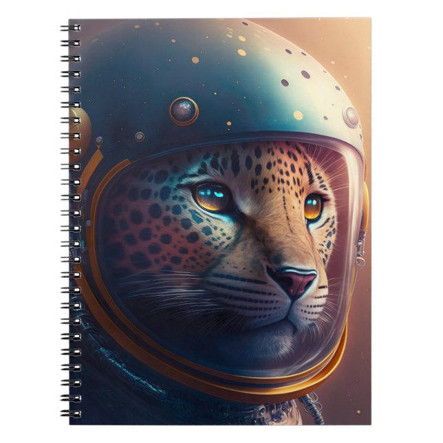 Adorable Carnet d'astronautes Jaguar (Devant)