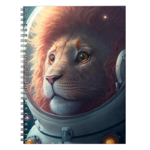 Adorable Carnet d'astronautes Lion
