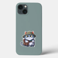 adorable chat dans mon coque iphone | couverture i
