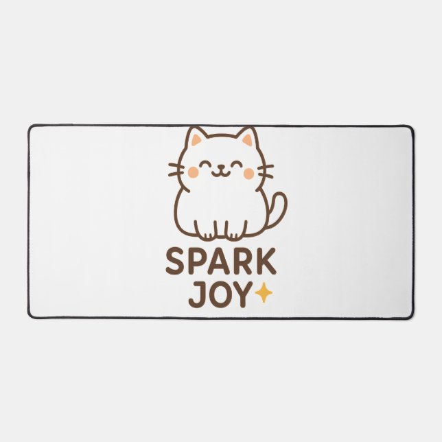 "Adorable chat de bureau Mat - Spark Joy Cosy Aest (Recto)